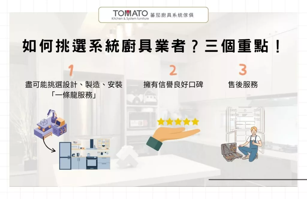 系統廚具挑選方法_台南